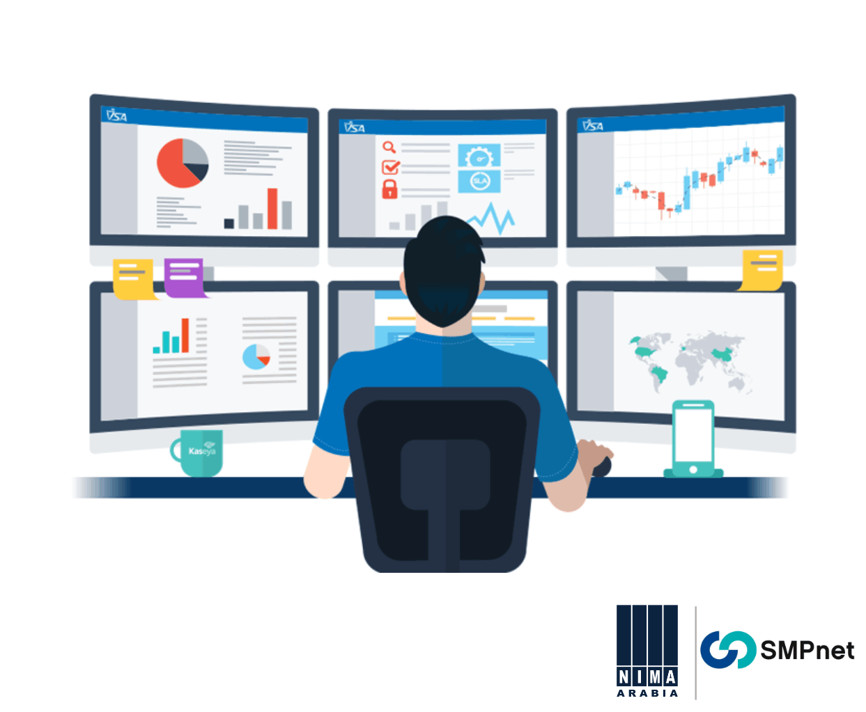 SMPnet power management and monitoring software GCC Saudi Arabia